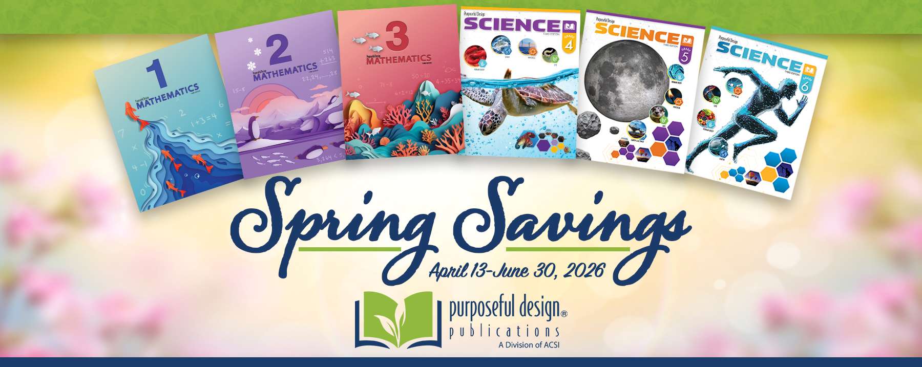 Spring Savings Banner